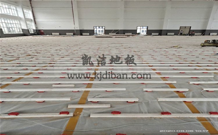 徐州黄集机场某体育馆木地板项目